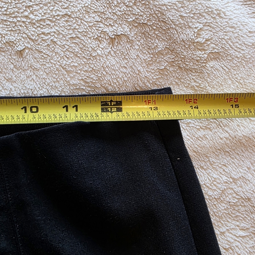 Vince Stitch Front Seam Ponte  Black Dress Pants Size Medium - Picture 6 of 14